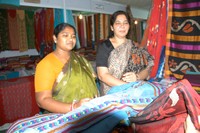 National Silk and Cotton Expo Inaugurated by Ritu Varma